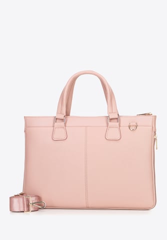 Wittchen Women's 14.5" Laptop Bag in Imitation Leather Pink