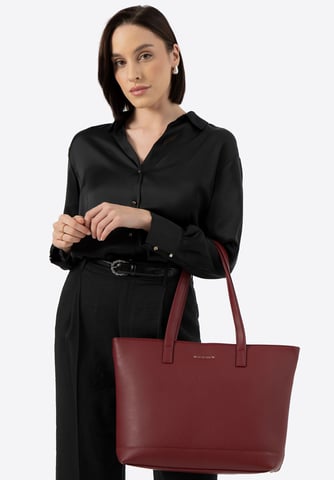 Wittchen Women's 15.6" Laptop Bag Imitation Leather Burgundy Eco-leather