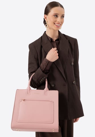 Wittchen Women's 13" Laptop Bag in Imitation Leather Pink