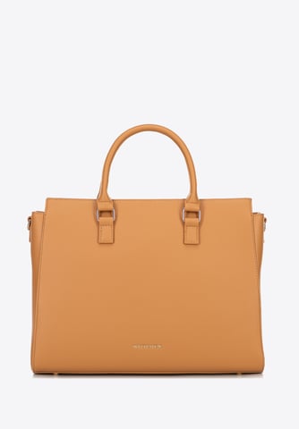 Wittchen Women's 17" Laptop Bag Light Brown Imitation Leather Eco-leather