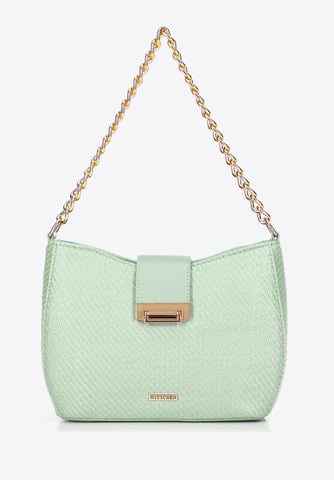 Wittchen Women's Crossbody Bag Woven Green Polypropylene