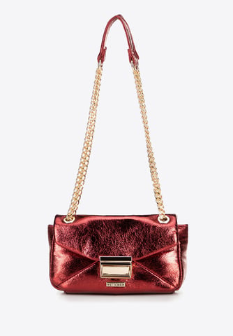 Wittchen Women's Mini Crossbody Bag in Shiny Red Eco-Leather