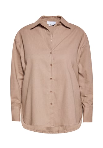 usha Shirt women taupe