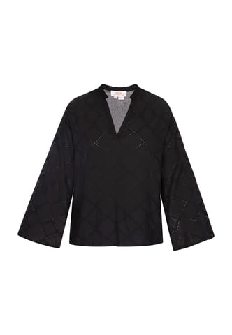 usha Blouse women black