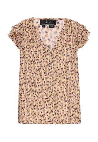 Faina Blouse vrouwen beige veelkleurig