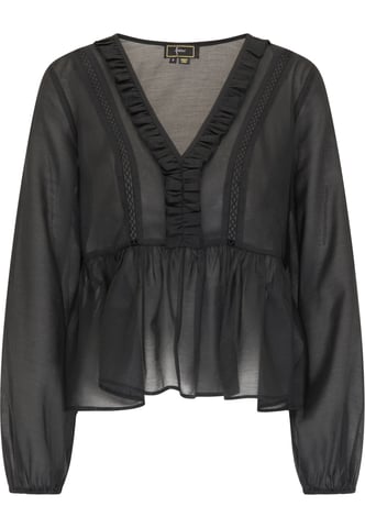 Faina Blouse women black