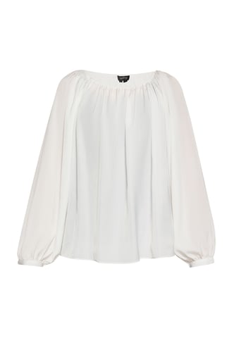usha Blouse women off-white