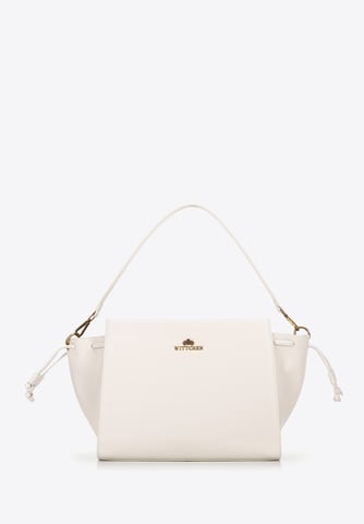 Wittchen Women's Leather Case with Straps Cream Natural Leather
