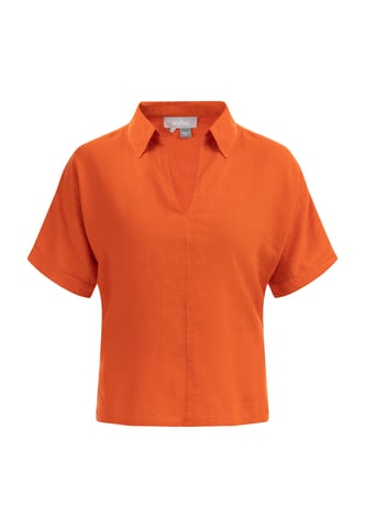 usha Blouse women orange