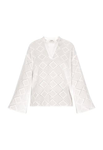 usha Blouse women white