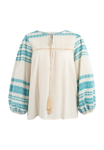 IZIA Blouse women turquoise