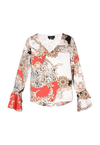 Faina Blouse women red