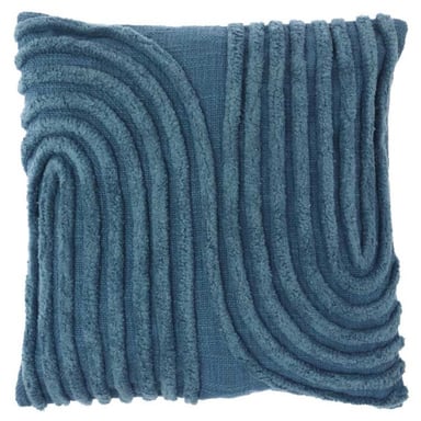 Unique Living sierkussen maeve jeans blue -45x45cm
