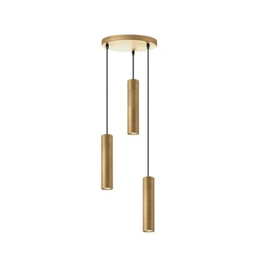 Label51 Hanglamp ferroli antiek metaal 3-lichts