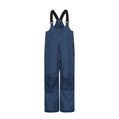 Mountain Warehouse Childrens/Kids Falcon Extreme Waterproof Bib Front Snow Ski Trousers (Navy)