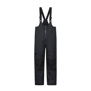 Mountain Warehouse Childrens/Kids Falcon Extreme Waterproof Bib Front Snow Ski Trousers (Black)