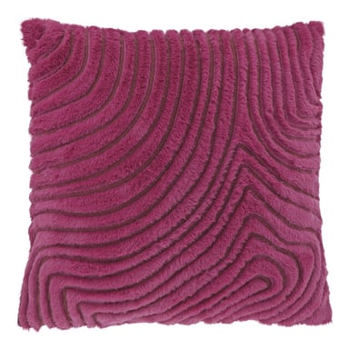 Unique Living sierkussen jace 45x45cm fuchsia