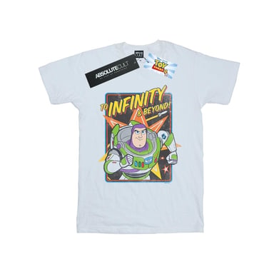 Disney Mens Toy Story 4 Buzz To Infinity T-Shirt (White)