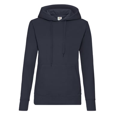 Fruit of the Loom Womens/Ladies Classic Hoodie (Deep Navy)