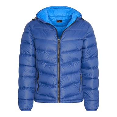 Cappuccino Italia Jas winter Hooded Winter Jacket Navy Blue