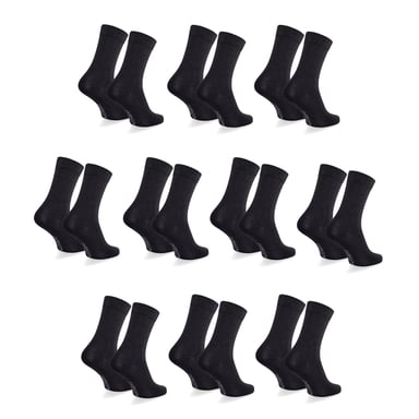 Cappuccino Italia Sokken 10 Paar Bamboe Casual Sokken Black