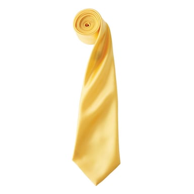 Premier Colours Collection Satin Tie (Sunflower)