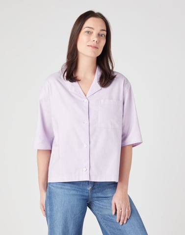 GB - Wrangler - BLOUSE PASTEL VIOLET