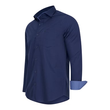 Cappuccino Italia Overhemden Overhemd Uni Blue