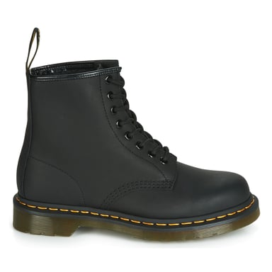 Dr. Martens Laars 1460 Black Greasy Boots Black