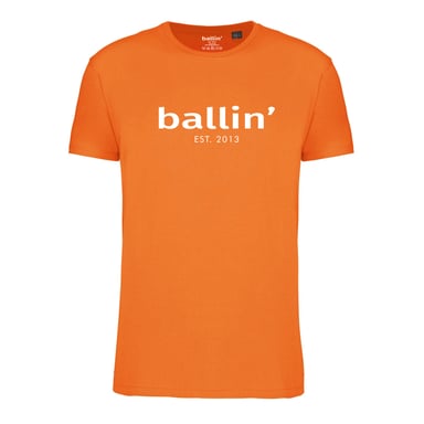 Ballin Est. 2013 Tee SS Regular Fit Shirt Orange