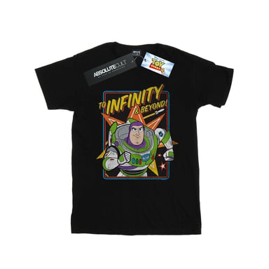 Disney Mens Toy Story 4 Buzz To Infinity T-Shirt (Black)