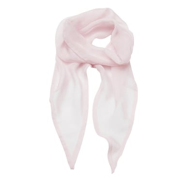 Premier Womens/Ladies Chiffon Scarf (Pink)