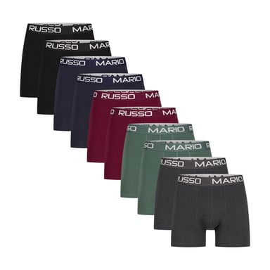Mario Russo Onderbroeken 10-Pack Basic Boxers Multicolour