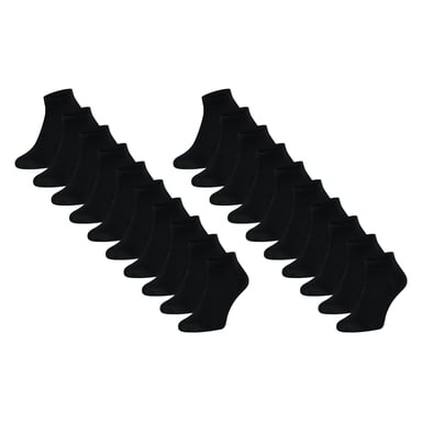 Mario Russo Sokken 10-Pack Sneaker Sokken Black