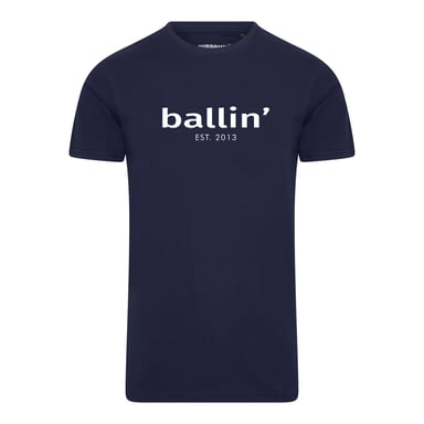 Ballin Est. 2013 Tee SS Tapered Fit Shirt Blue