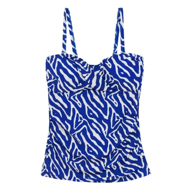 Regatta Womens/Ladies Aceana III Abstract Tankini Top (Brightest Blue)