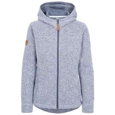 Trespass Childrens/Kids Reserve Fleece Full Zip Hoodie (Denim Blue)