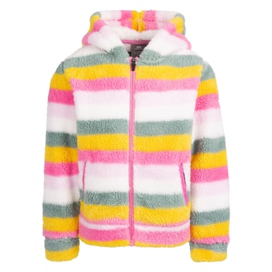 Trespass Childrens/Kids Wonderful Stripe Fleece Jacket (Pale Pink)
