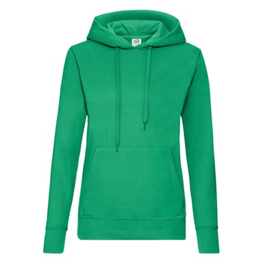 Fruit of the Loom Womens/Ladies Classic Hoodie (Kelly Green)