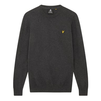 Lyle & Scott Sweaters Crew Neck Merino Grey