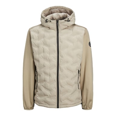 Jack & Jones Jas winter Heat Hybrid Jacket Beige