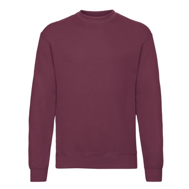 Fruit of the Loom Unisex Adult Classic Set-in Sweatshirt (Burgundy)