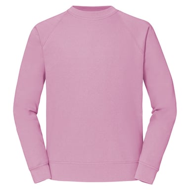 Fruit of the Loom Unisex Adult Classic Raglan Sweatshirt (Light Pink)