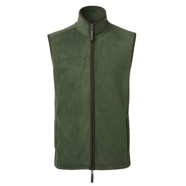 Premier Mens Artisan Fleece Gilet (Moss Green/Brown)
