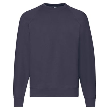 Fruit of the Loom Unisex Adult Classic Raglan Sweatshirt (Deep Navy)