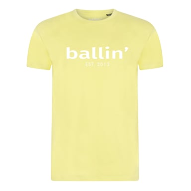 Ballin Est. 2013 Tee SS Regular Fit Shirt Yellow