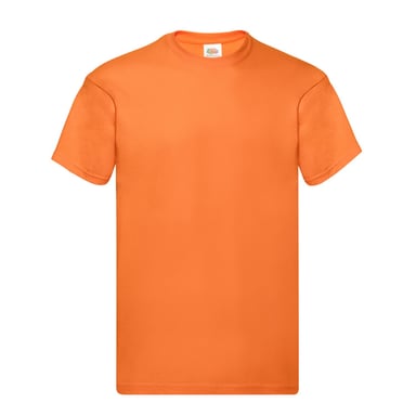 Fruit of the Loom Unisex Adult Original Cotton T-Shirt (Orange)