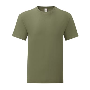 Fruit of the Loom Unisex Adult Iconic T-Shirt (Classic Olive)