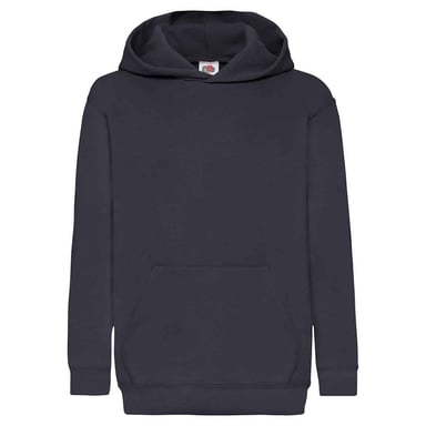Fruit of the Loom Childrens/Kids Classic Hoodie (Deep Navy)