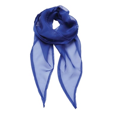 Premier Womens/Ladies Chiffon Scarf (Royal Blue)